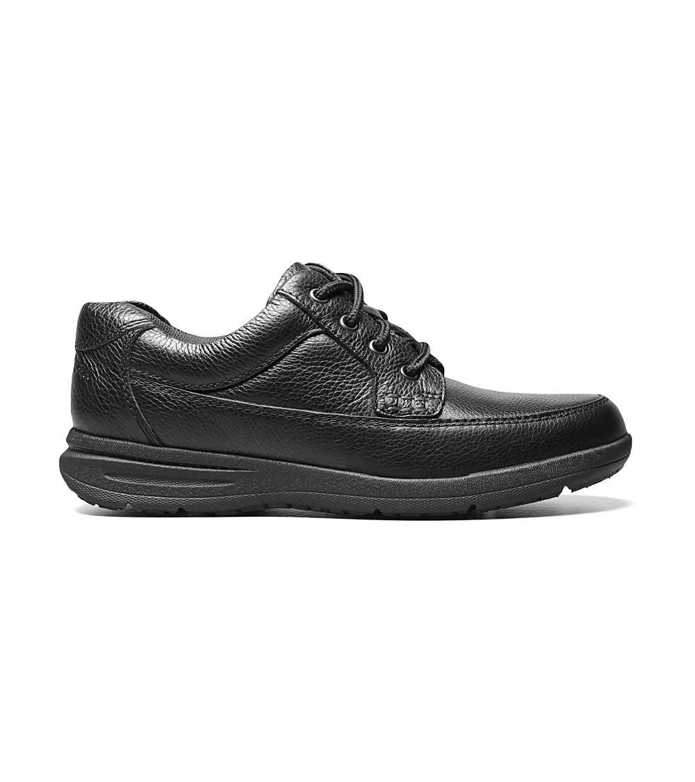 'Nunn Bush' Men's Cam Moc Toe Oxford - Black Tumbled 3 'Nunn Bush' Men's Cam Moc Toe Oxford - Black Tumbled