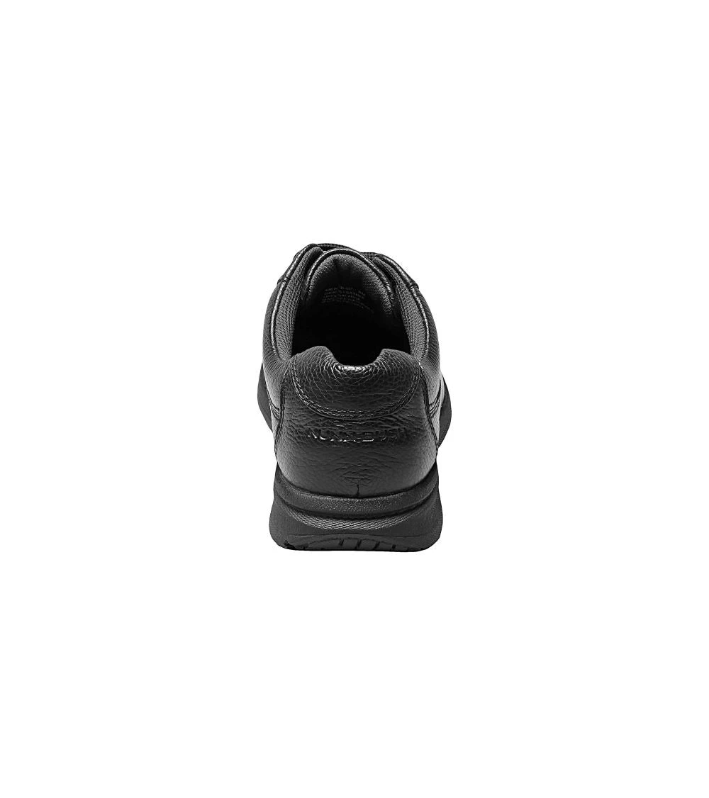 'Nunn Bush' Men's Cam Moc Toe Oxford - Black Tumbled 7 'Nunn Bush' Men's Cam Moc Toe Oxford - Black Tumbled - Image 5