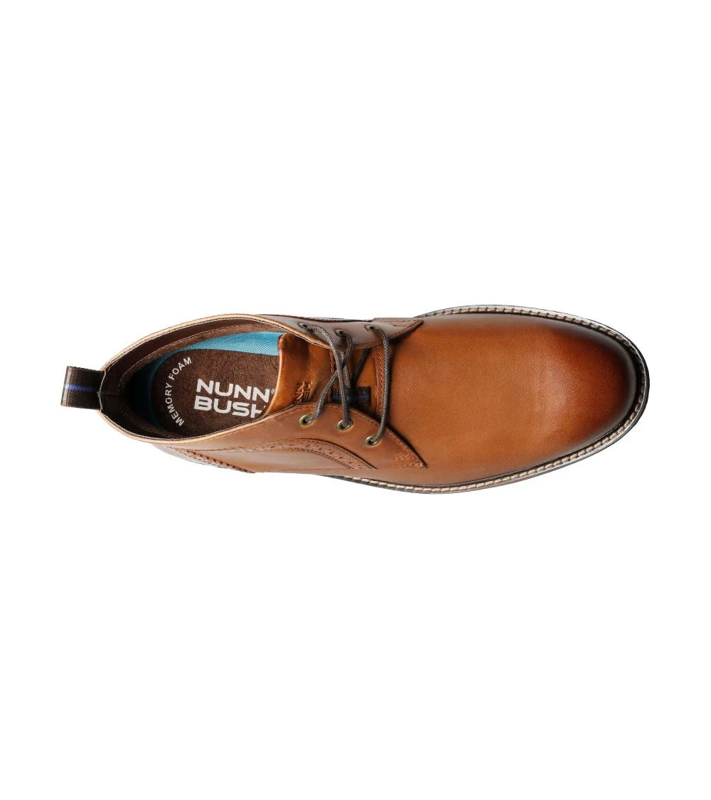 'Nunn Bush' Men's Ozark Plain Toe Chukka Boot - Tan Crazy Horse 3 'Nunn Bush' Men's Ozark Plain Toe Chukka Boot - Tan Crazy Horse - Image 2
