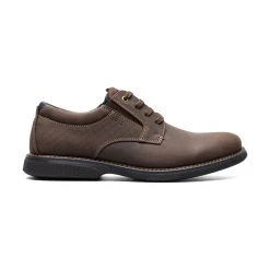 'Nunn Bush' Men's Otto Plain Toe Oxford - Brown