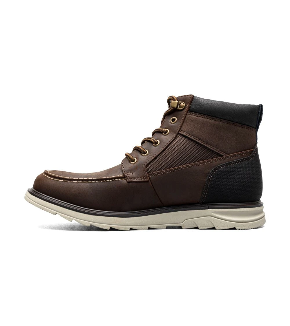 'Nunn Bush' Men's Luxor Moc Toe Hiker - Brown 8 'Nunn Bush' Men's Luxor Moc Toe Hiker - Brown - Image 6