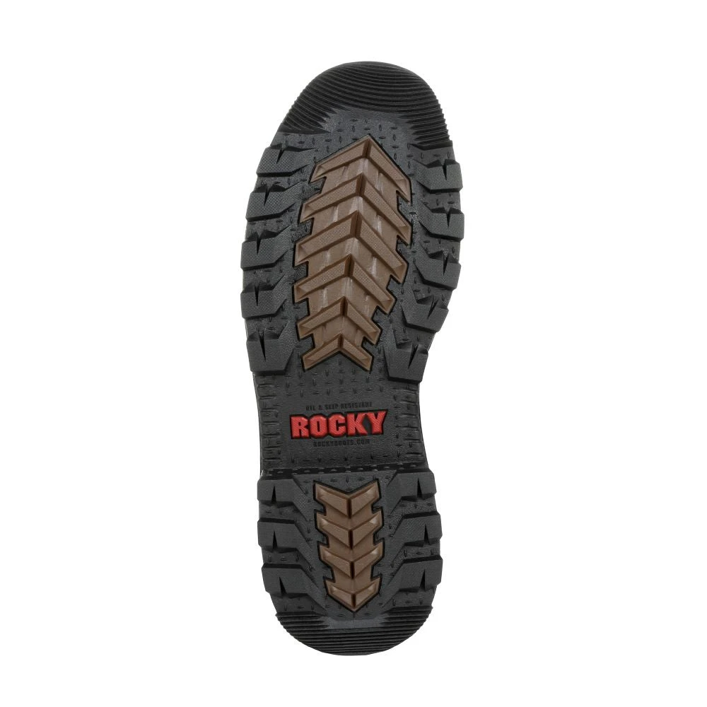 'Rocky' Men's 8" Rams Horn EH WP Comp Toe - Dark Brown 5 'Rocky' Men's 8" Rams Horn EH WP Comp Toe - Dark Brown - Image 3