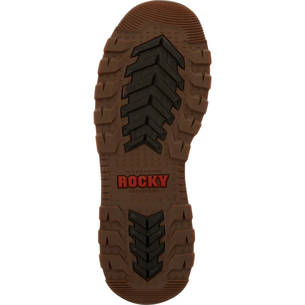 'Rocky'' Men's 6" Rams Horn EH WP Comp Toe Wedge - Brown 5 'Rocky'' Men's 6" Rams Horn EH WP Comp Toe Wedge - Brown - Image 3