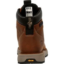 'Rocky' Women's 6" Legacy 32 EH WP Comp Toe - Brown -cowboy shop RKK0350 back 1024x1024@2x