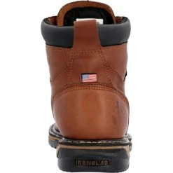 'Rocky' Men's 6" Ironclad EH WP Soft Toe - Brown / Sunset Wheat -cowboy shop RKK0361 back 1024x1024@2x