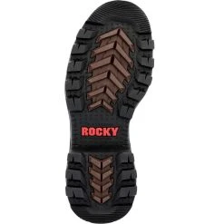 'Rocky' Men's 9" Rams Horn EH WP Logger Soft Toe - Brown -cowboy shop RKK0395 outsole 1024x1024@2x