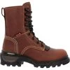 'Rocky' Men's 9" Ram Horn Logger EH WP Comp Toe - Brown -cowboy shop RKK0397 profile 1024x1024@2x