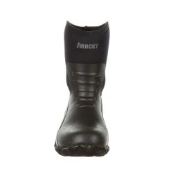 'Rocky' Men's 10" Core Chore WP Rubber Boot - Black -cowboy shop RKS0370 front 1024x1024@2x