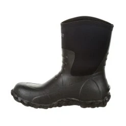 'Rocky' Men's 10" Core Chore WP Rubber Boot - Black -cowboy shop RKS0370 instep profile 1024x1024@2x