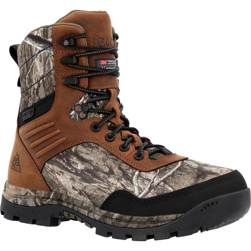 'Rocky' Men's 8" Lynx 800G WP Hunting - Brown / Camo 8 'Rocky' Men's 8" Lynx 800G WP Hunting - Brown / Camo - Image 6