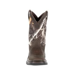'Rocky' Youth Ride FLX WP Boot - Brown / Realtree Camo -cowboy shop RKW0258C front 1024x1024@2x