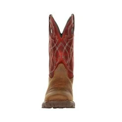 'Rocky' Men's 11" Western Legacy 32 WP Soft Toe - Brown / Red -cowboy shop RKW0316 front 1024x1024@2x