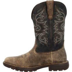 'Rocky' Men's 11" Legacy 32 EH WP Western Square Toe - Brown -cowboy shop RKW0389 instep profile 1024x1024@2x