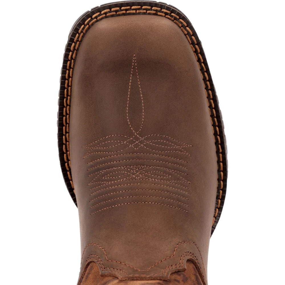 'Rocky' Women's 12" Rosemary EH Square Soft Toe - Dark Brown 4 'Rocky' Women's 12" Rosemary EH Square Soft Toe - Dark Brown - Image 2