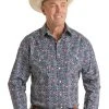'Panhandle Slim' Men's 2 Pocket Snap Shirt - Navy 2 'Panhandle Slim' Men's 2 Pocket Snap Shirt - Navy -cowboy shop RSMSOSRZD6 1024x1024@2x