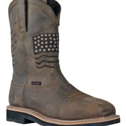 Hoss Boot Company 'Hoss Boots' Men's 11" Rancher EH WP Comp Toe - Rushmore Brown 14 Hoss Boot Company 'Hoss Boots' Men's 11" Rancher EH WP Comp Toe - Rushmore Brown -cowboy shop RUSHMORE SMS BROWN COMP 1L 1024x1024@2x