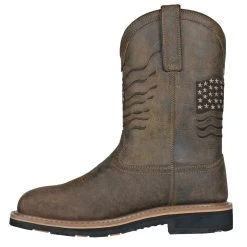 Hoss Boot Company 'Hoss Boots' Men's 11" Rancher EH WP Comp Toe - Rushmore Brown 15 Hoss Boot Company 'Hoss Boots' Men's 11" Rancher EH WP Comp Toe - Rushmore Brown -cowboy shop RUSHMORE SMS BROWN COMP 2L 1024x1024@2x