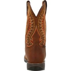 'Rocky' Men's 11" Rugged Trail EH WP Western Square Toe - Brown -cowboy shop Rocky Rugged Trail 11 waterproof western work boot RKW0370 3 1024x1024@2x