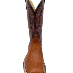 'Anderson Bean' Men's 13" Western Square Toe - Tobacco Yeti / Brass Explosion -cowboy shop S11063 1024x1024@2x