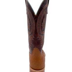 'Anderson Bean' Men's 13" Western Square Toe - Tobacco Yeti / Brass Explosion -cowboy shop S11065 1024x1024@2x