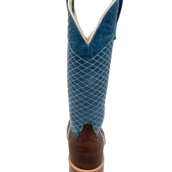 'Anderson Bean' Men's 13" Western Square Toe - Bison / Blue Lava -cowboy shop S11165 1024x1024@2x