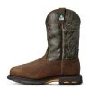 'Ariat' Men's 11" WorkHog MetGuard EH Comp Toe - Ridge Brown -cowboy shop S16 MNS WORK Couto 10017174 side 1024x1024@2x