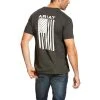 'Ariat' Men's Freedom Tee - Charcoal Heather 2 'Ariat' Men's Freedom Tee - Charcoal Heather -cowboy shop S18 MNS WEST 10025209 back 1024x1024@2x