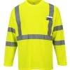 'Port West' Hi-Vis Reflective L/S Pocket Tee - Yellow -cowboy shop S191YER 1024x1024@2x