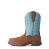 'Ariat' Women's 10" Anthem Comp Toe Work - Brown / Arctic Ice 1 'Ariat' Women's 10" Anthem Comp Toe Work - Brown / Arctic Ice -cowboy shop S19 WMS WEST Sullivan 10027420 side 1024x1024@2x