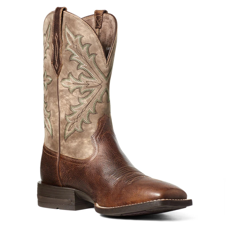 'Ariat' Men's 11" Qualifier Western Square Toe - Wicker 7 'Ariat' Men's 11" Qualifier Western Square Toe - Wicker - Image 5