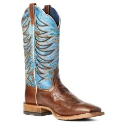 'Ariat' Men's 13" Firecatcher Western Square Toe - Well Brown -cowboy shop S21 MNS WEST 10035952 medial 1024x1024@2x