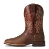 'Ariat' Men's Lasco Ultra Square Toe - Brown / Brown 2 'Ariat' Men's Lasco Ultra Square Toe - Brown / Brown -cowboy shop S22 MNS WEST 10040278 side 1024x1024@2x