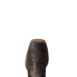'Ariat' Men's Sport Fresco VenTEK Square Toe - Tan / Black -cowboy shop S22 MNS WEST 10040430 toe 1024x1024@2x
