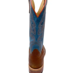 'Anderson Bean' Men's 13" Briar Mad Dog Western Square Toe - Brown / Blue -cowboy shop S30005 1024x1024@2x