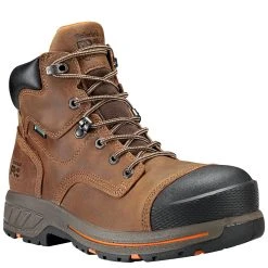 'Timberland Pro' Men's 6" Helix WP Alloy Toe - Brown -cowboy shop TB0A1HQL214 alt4 1024x1024@2x