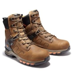 'Timberland Pro' Men's 8" Hypercharge WP Comp Toe - Brown / Black -cowboy shop TB0A1KQ2214 alt4 1024x1024@2x