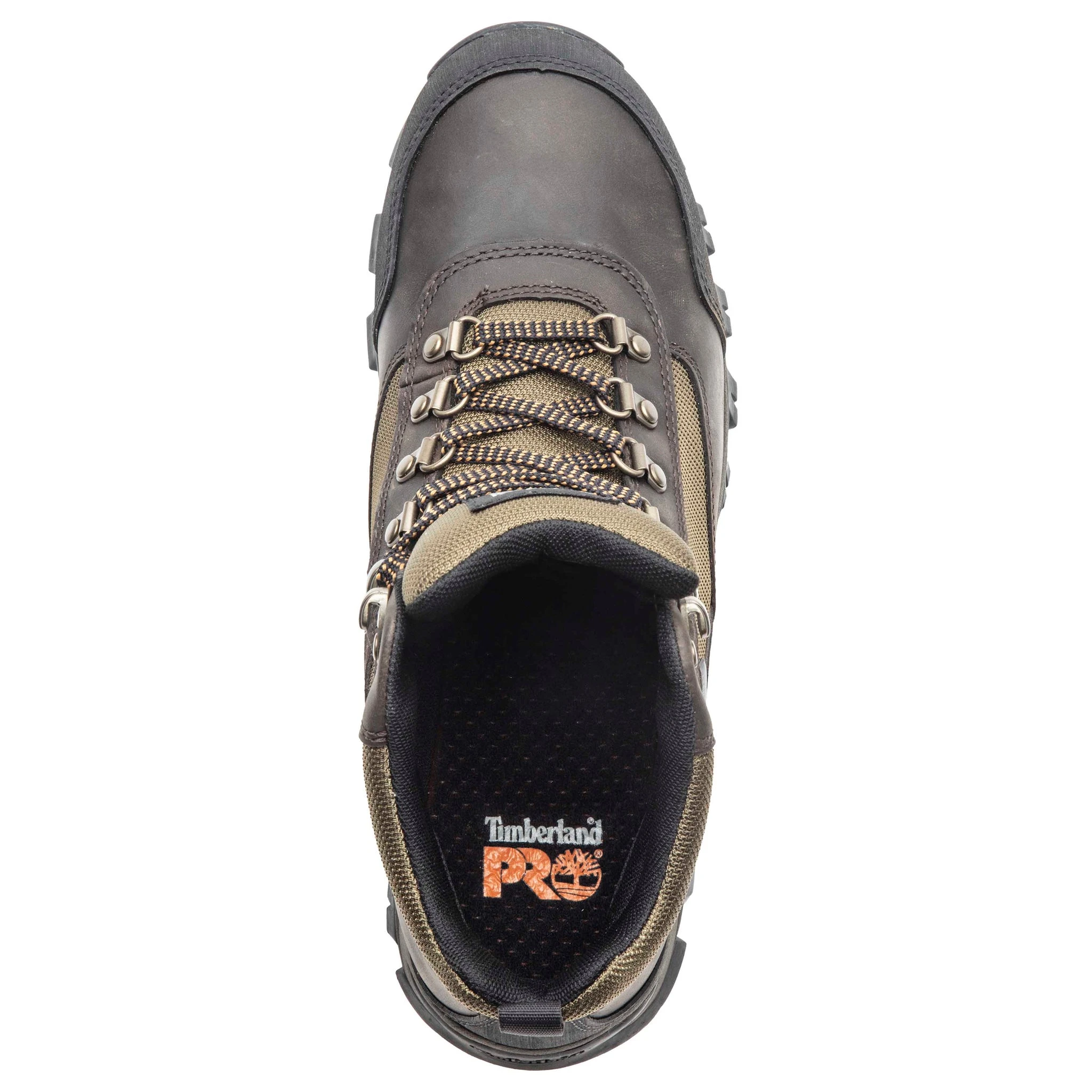 'Timberland Pro' Men's Keele Ridge WP EH Steel Toe - Brown / Green 5 'Timberland Pro' Men's Keele Ridge WP EH Steel Toe - Brown / Green - Image 3