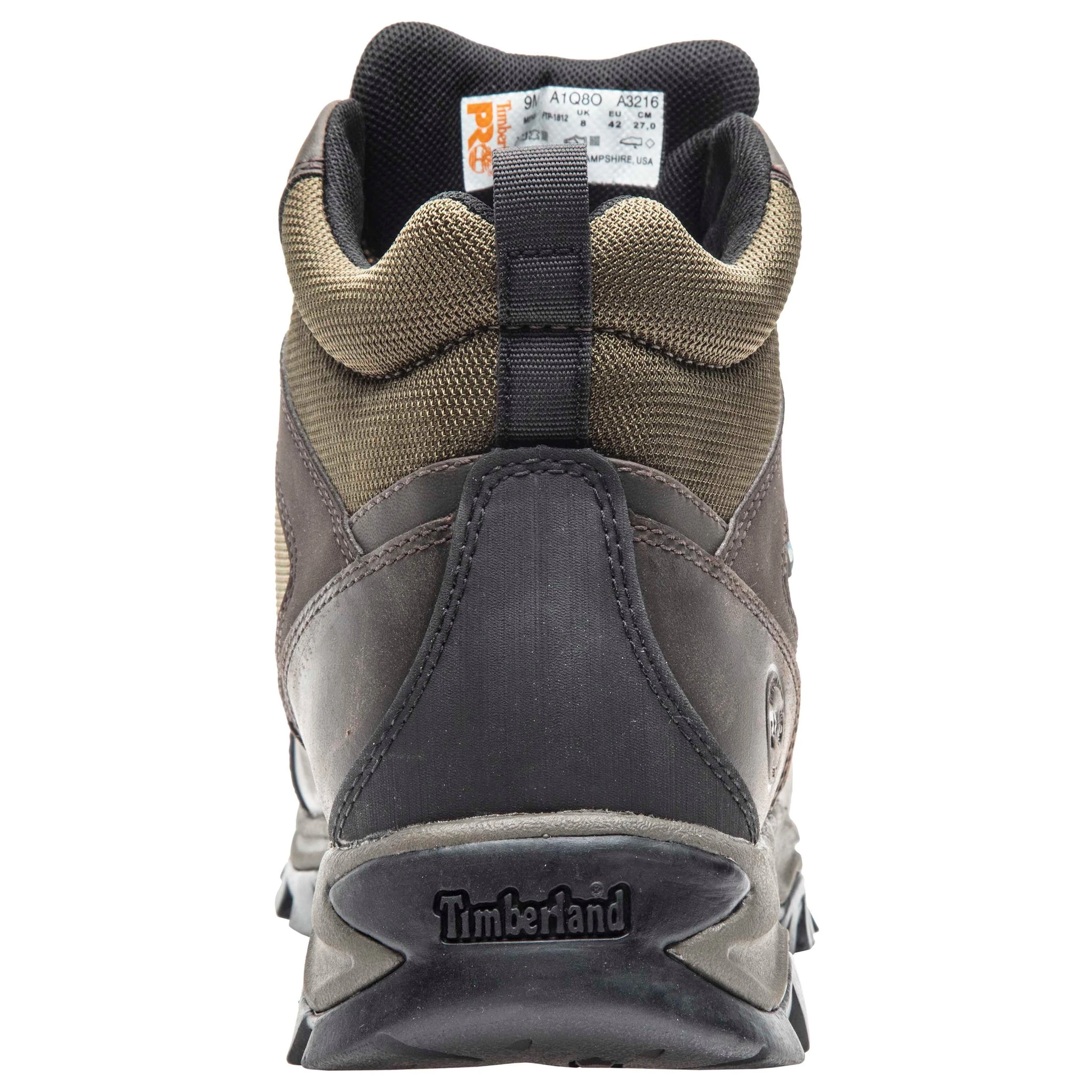 'Timberland Pro' Men's Keele Ridge WP EH Steel Toe - Brown / Green 6 'Timberland Pro' Men's Keele Ridge WP EH Steel Toe - Brown / Green - Image 4