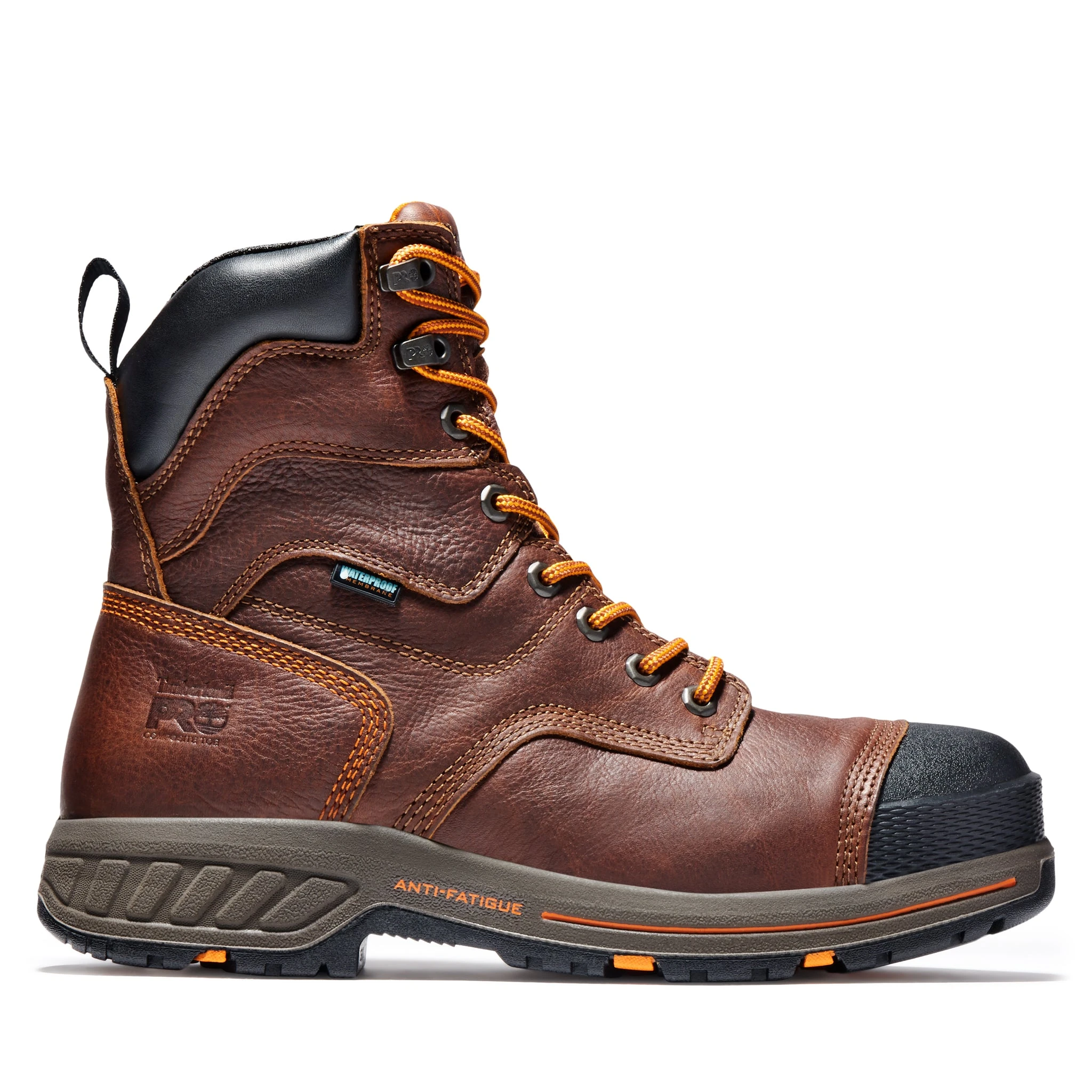 'Timberland Pro' Men's 8" Helix HD WP Comp Toe - Brown / Black 3 'Timberland Pro' Men's 8" Helix HD WP Comp Toe - Brown / Black