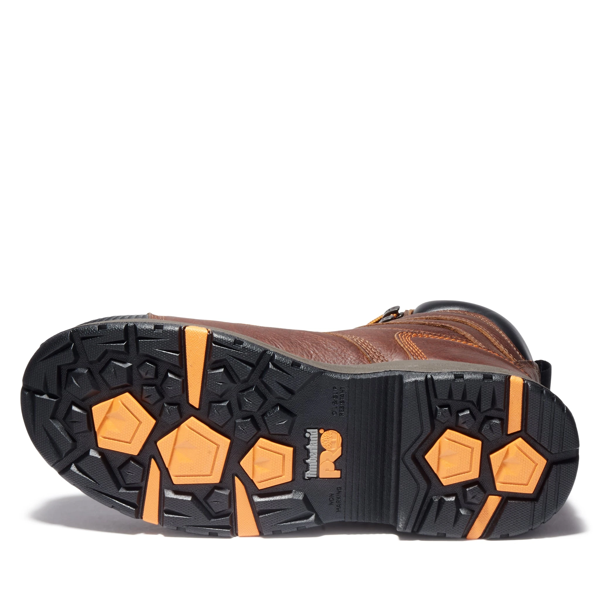 'Timberland Pro' Men's 8" Helix HD WP Comp Toe - Brown / Black 4 'Timberland Pro' Men's 8" Helix HD WP Comp Toe - Brown / Black - Image 2