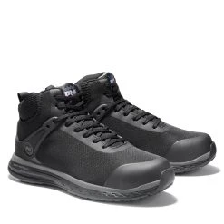 'Timberland Pro' Men's 6" Drivetrain ESD Mid Comp Toe - Black -cowboy shop TB0A1S5M001 alt4 1024x1024@2x
