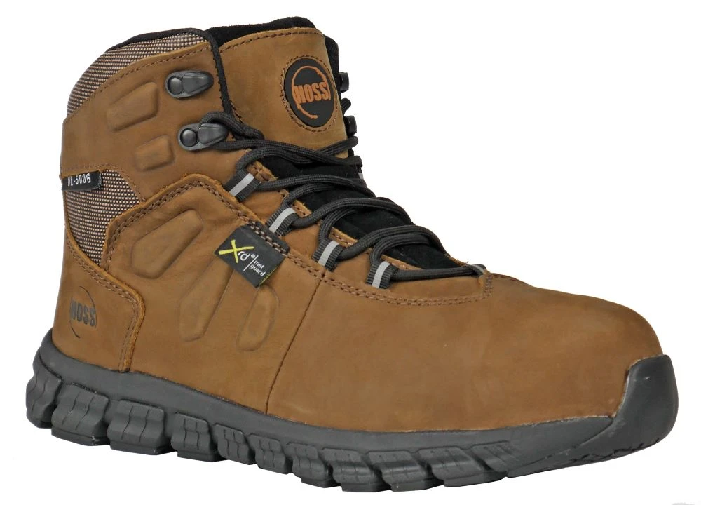 Hoss Boot Company 'Hoss Boots' Men's 6" Tikaboo Ultra Lite MetGuard ESD Comp Toe - Brown 8 Hoss Boot Company 'Hoss Boots' Men's 6" Tikaboo Ultra Lite MetGuard ESD Comp Toe - Brown - Image 6