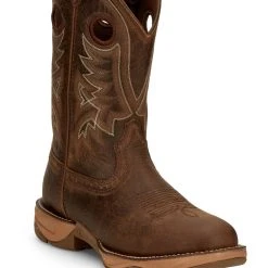 'Tony Lama' Men's 11" River EH Western Round Toe - Brown 16 'Tony Lama' Men's 11" River EH Western Round Toe - Brown -cowboy shop TNL 001 RR3370 1024x1024@2x