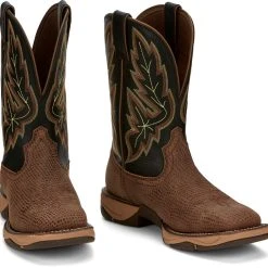 'Tony Lama' Men's 11" Medford WP Steel Toe - Brown / Black -cowboy shop TNL 002 RR3374 1024x1024@2x