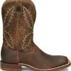 'Tony Lama' Men's 11" Bowie Western Square Toe - Oak 1 'Tony Lama' Men's 11" Bowie Western Square Toe - Oak -cowboy shop TNL 004 XT5104 1024x1024@2x