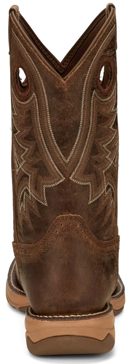 'Tony Lama' Men's 11" River EH Western Round Toe - Brown 7 'Tony Lama' Men's 11" River EH Western Round Toe - Brown - Image 5