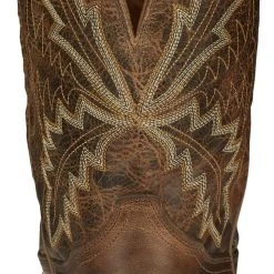 'Tony Lama' Men's 11" Bowie Western Square Toe - Oak -cowboy shop TNL 006 XT5104 1024x1024@2x