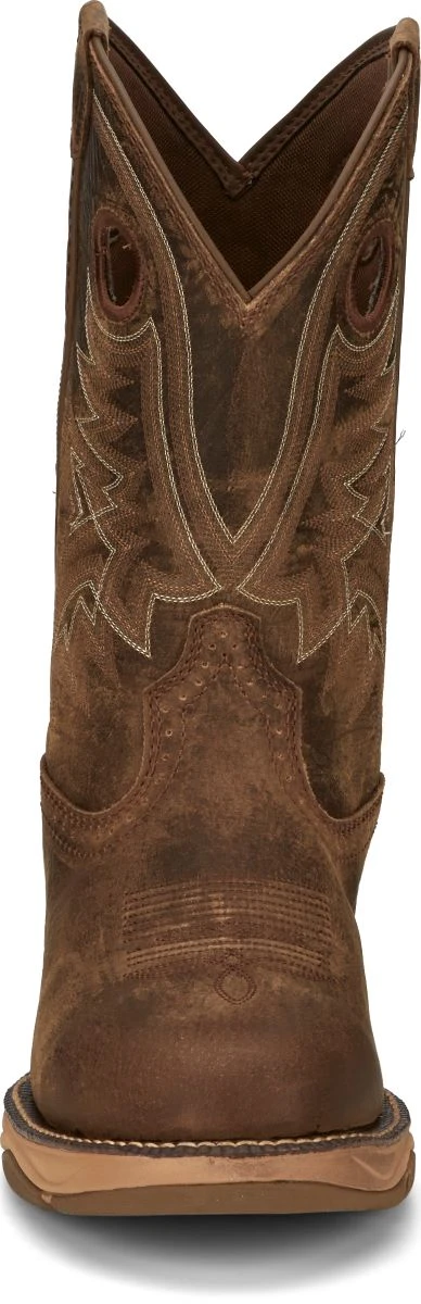 'Tony Lama' Men's 11" River EH Western Round Toe - Brown 6 'Tony Lama' Men's 11" River EH Western Round Toe - Brown - Image 4