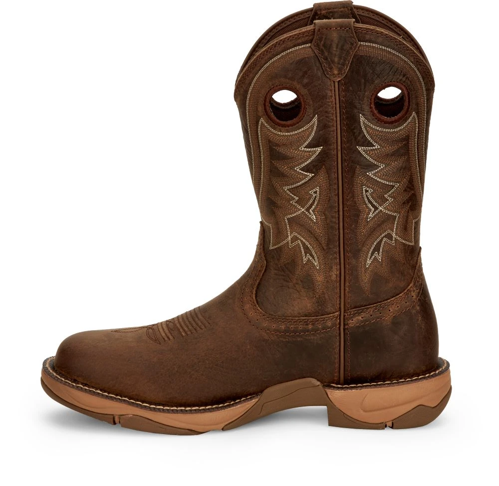 'Tony Lama' Men's 11" River EH Western Round Toe - Brown 9 'Tony Lama' Men's 11" River EH Western Round Toe - Brown - Image 7