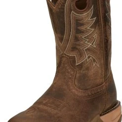 'Tony Lama' Men's 11" River EH Western Round Toe - Brown 18 'Tony Lama' Men's 11" River EH Western Round Toe - Brown -cowboy shop TNL 023 RR3370 1024x1024@2x